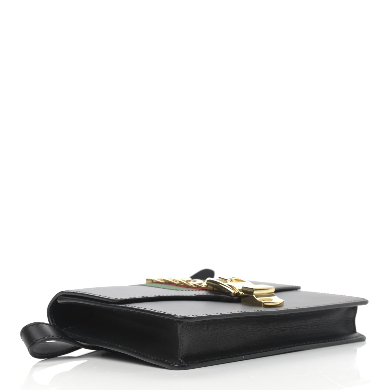 Gucci Calfskin Sylvie Belt Bag 95 34 Black 4 of 12