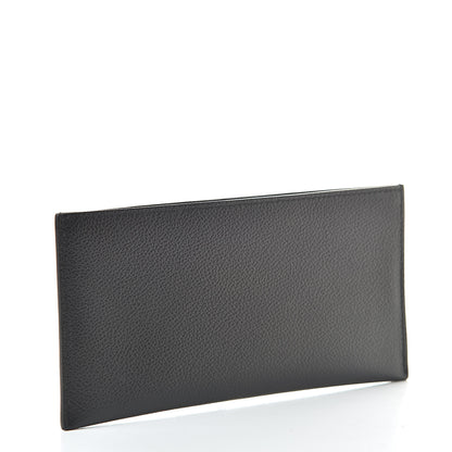 Louis Vuitton Calfskin Felicie Chain Wallet Card Holder Insert Black 3 of 10