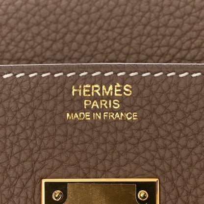 Hermes Togo Birkin 30 Etoupe 6 of 13