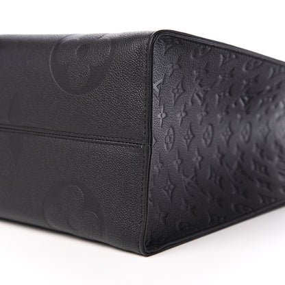 Louis Vuitton Empreinte Monogram Giant Onthego GM Black 8 of 10