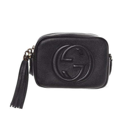 Gucci Pebbled Calfskin Small Soho Disco Bag Black 1 of 8