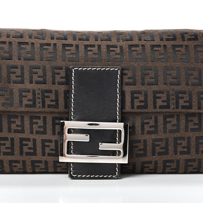 Fendi Zucchino Baguette Brown 7 of 9