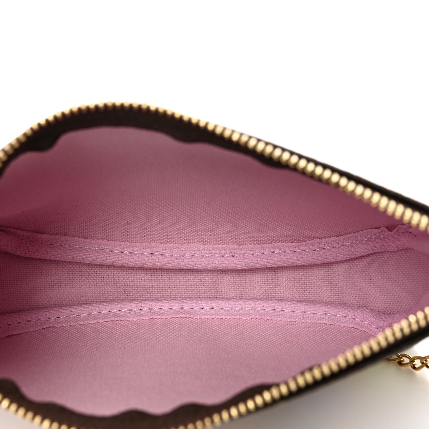 Louis Vuitton Monogram 2021 Christmas Animation Japanese Garden Mini Pochette Accessories Wisteria Pink 5 of 7