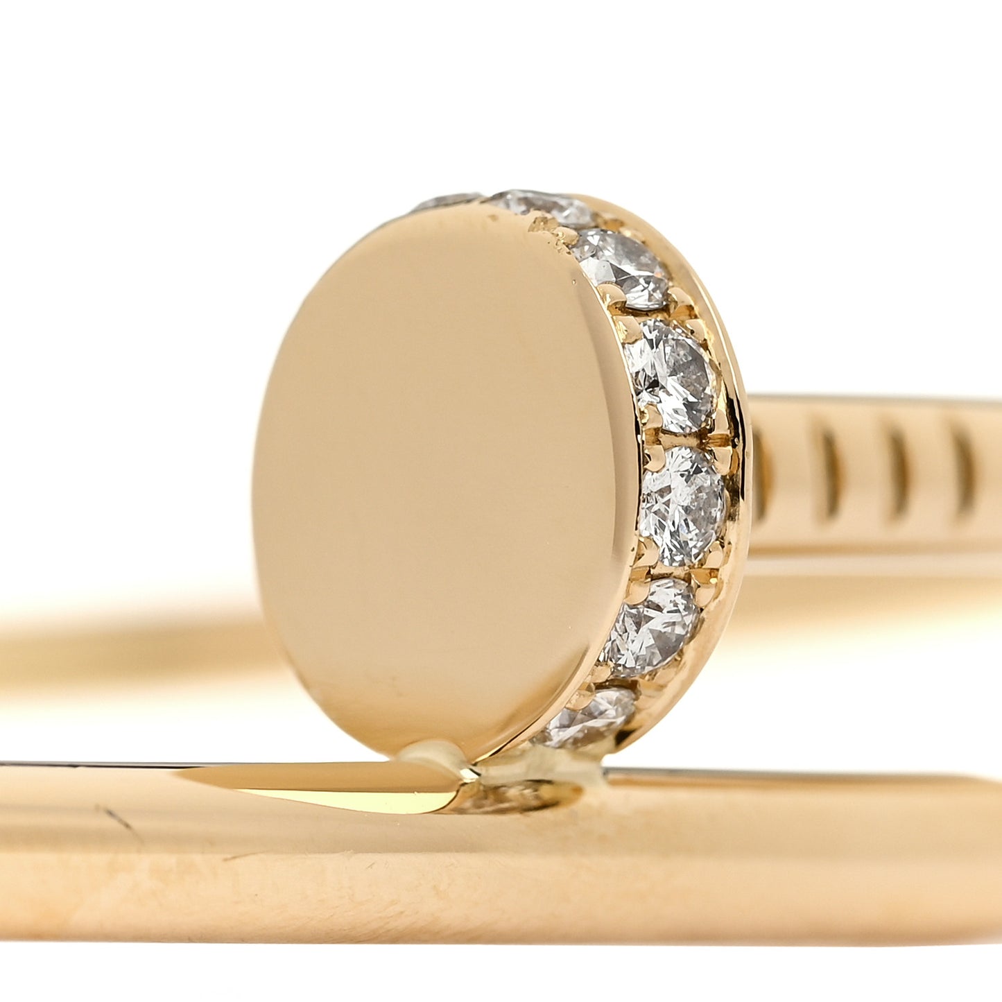 18K Yellow Gold Diamond Juste Un Clou Bracelet 20