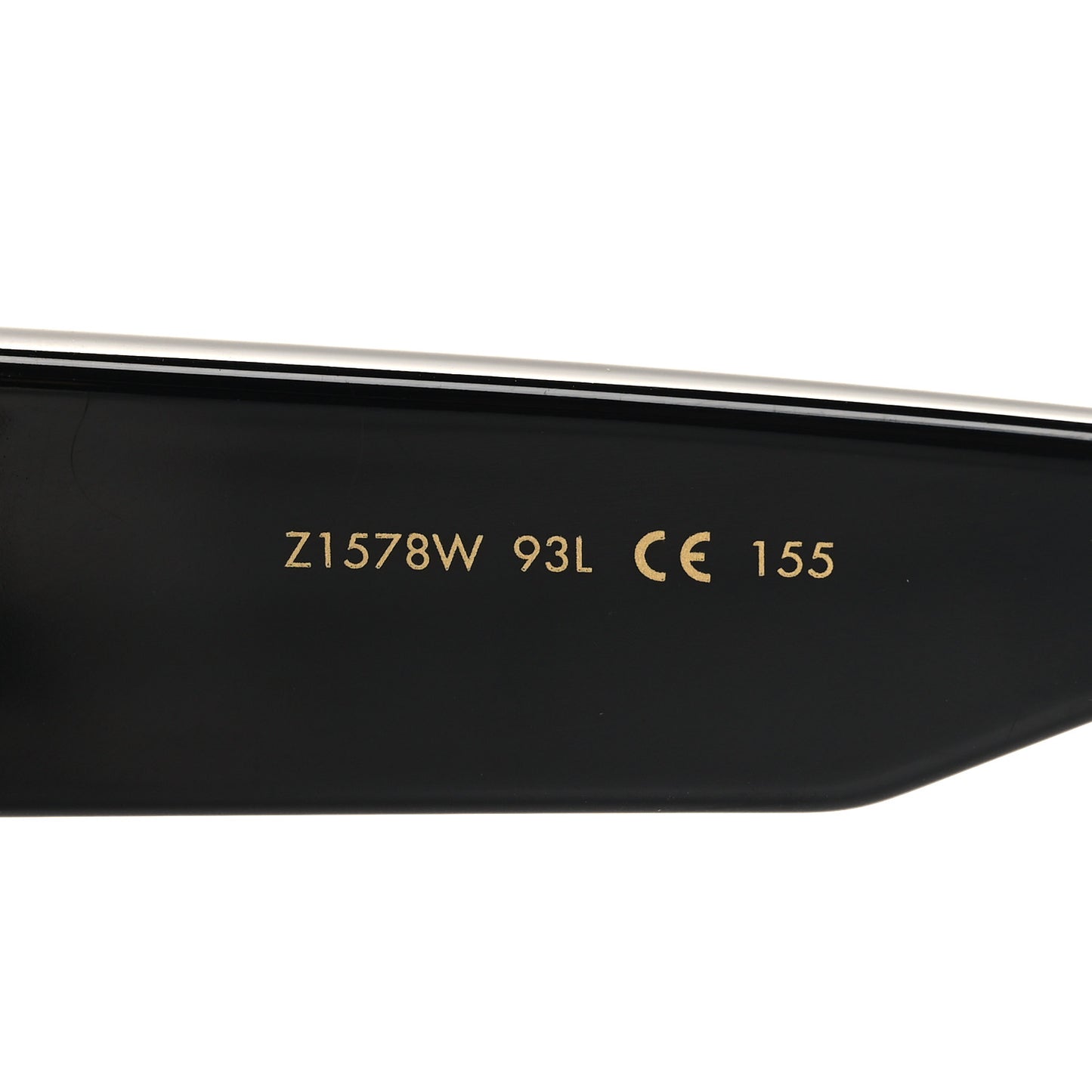 Acetate Swarovski Crystal Cyclone Sunglasses Z1578W Black