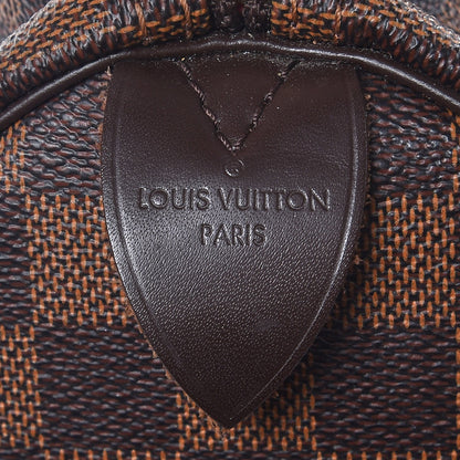 Louis Vuitton Damier Ebene Speedy 25 6 of 9