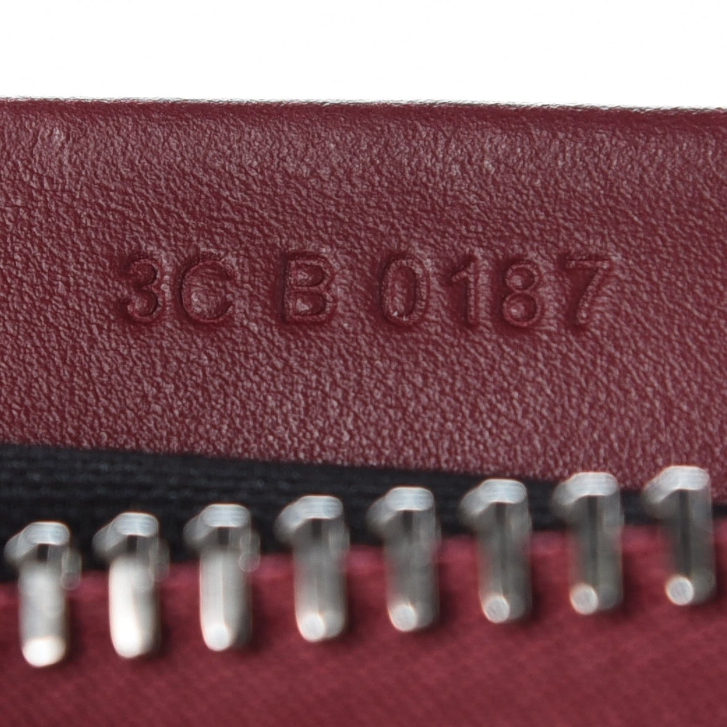 Smooth Calfskin Ayers Mini Bi-Color Antigona Wine Black
