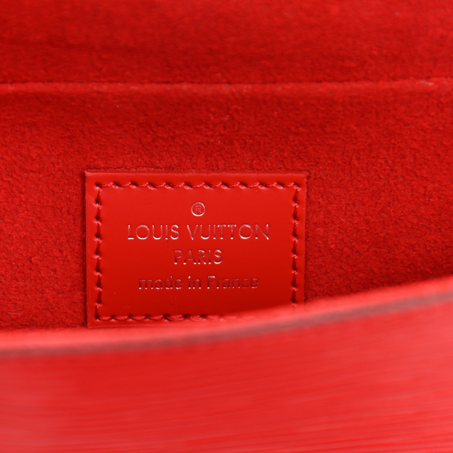 Epi Pochette Felicie Coquelicot
