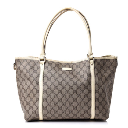 Gucci GG Plus Monogram Medium Joy Tote Off White 1 of 13