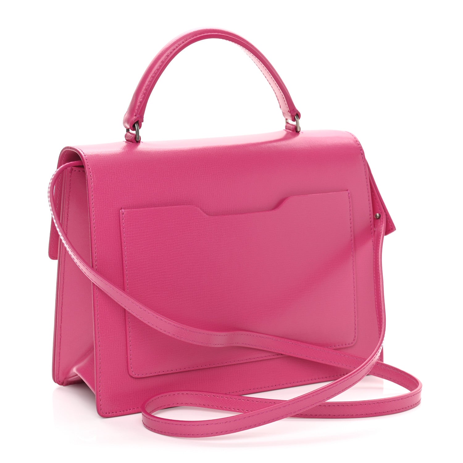 Off-White Calfskin 2.8 Jitney Bag Fuchsia 3 of 9