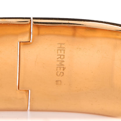 Hermes Enamel Printed Wide Bracelet GM 4 of 4