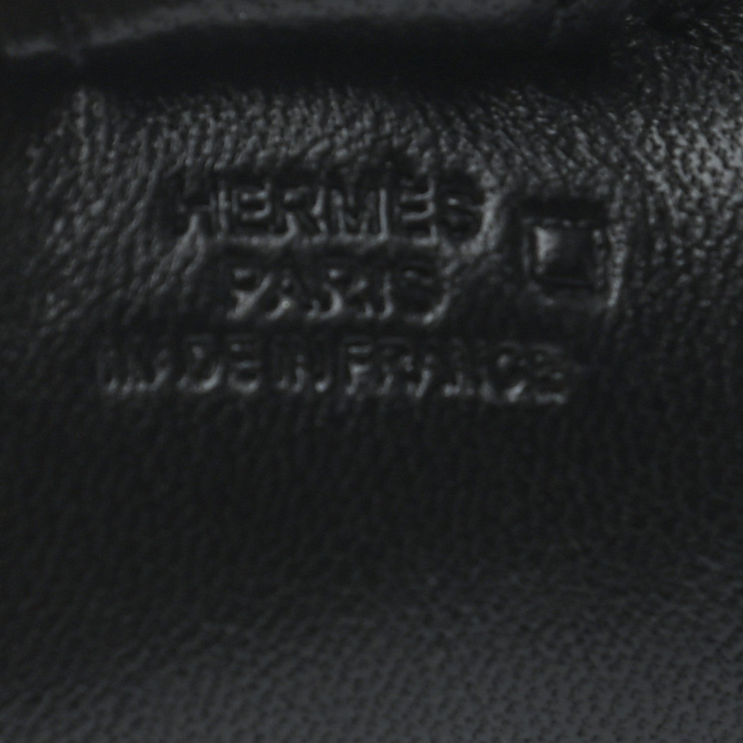 Hermes Milo Lambskin Matte Alligator Touch Grigri Rodeo Horse Bag Charm PM So Black 3 of 4