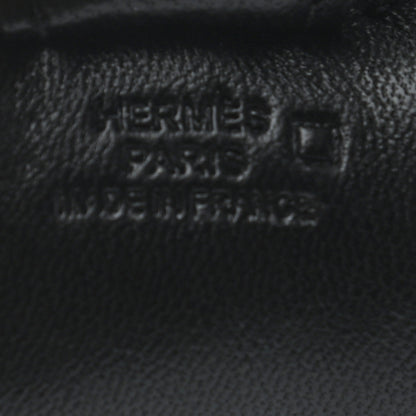 Hermes Milo Lambskin Matte Alligator Touch Grigri Rodeo Horse Bag Charm PM So Black 3 of 4