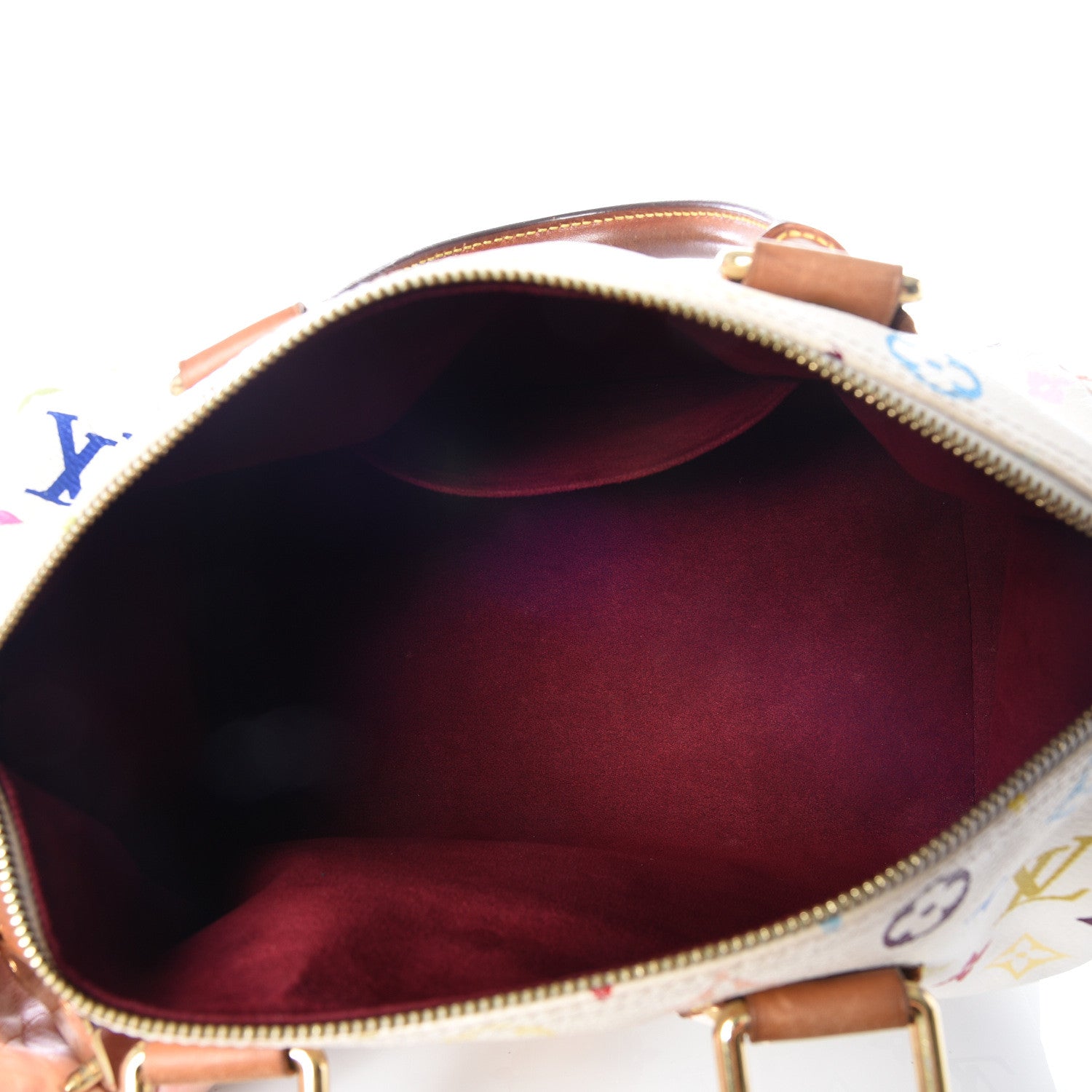 Louis Vuitton Monogram Multicolor Speedy 30 White 4 of 19