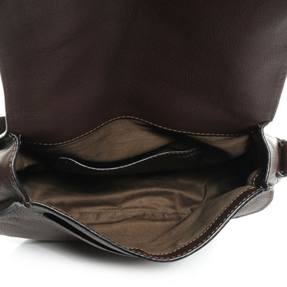 Chloe Calfskin Medium Marcie Round Crossbody Bag Coffee Shot 5 of 10