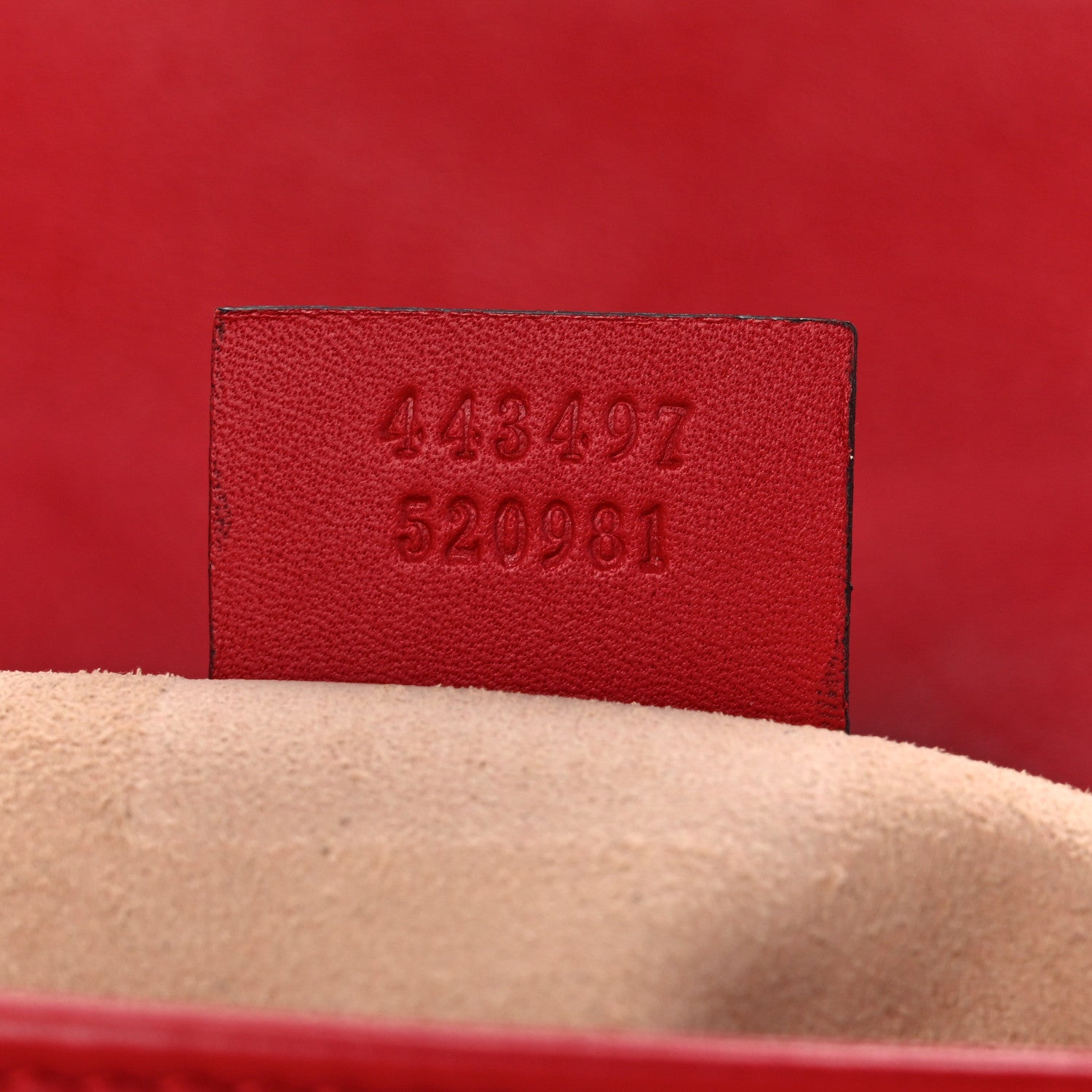 Gucci Calfskin Matelasse Small GG Marmont Shoulder Bag Hibiscus Red 7 of 10