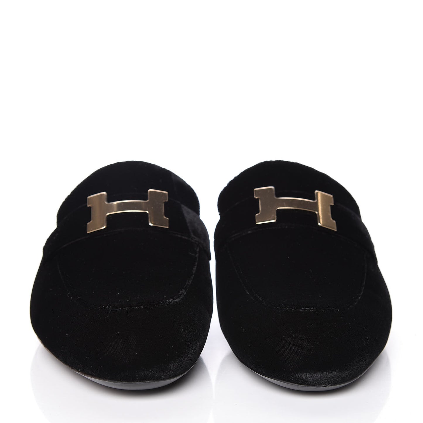 Velvet Trocadero Mule 36 Black