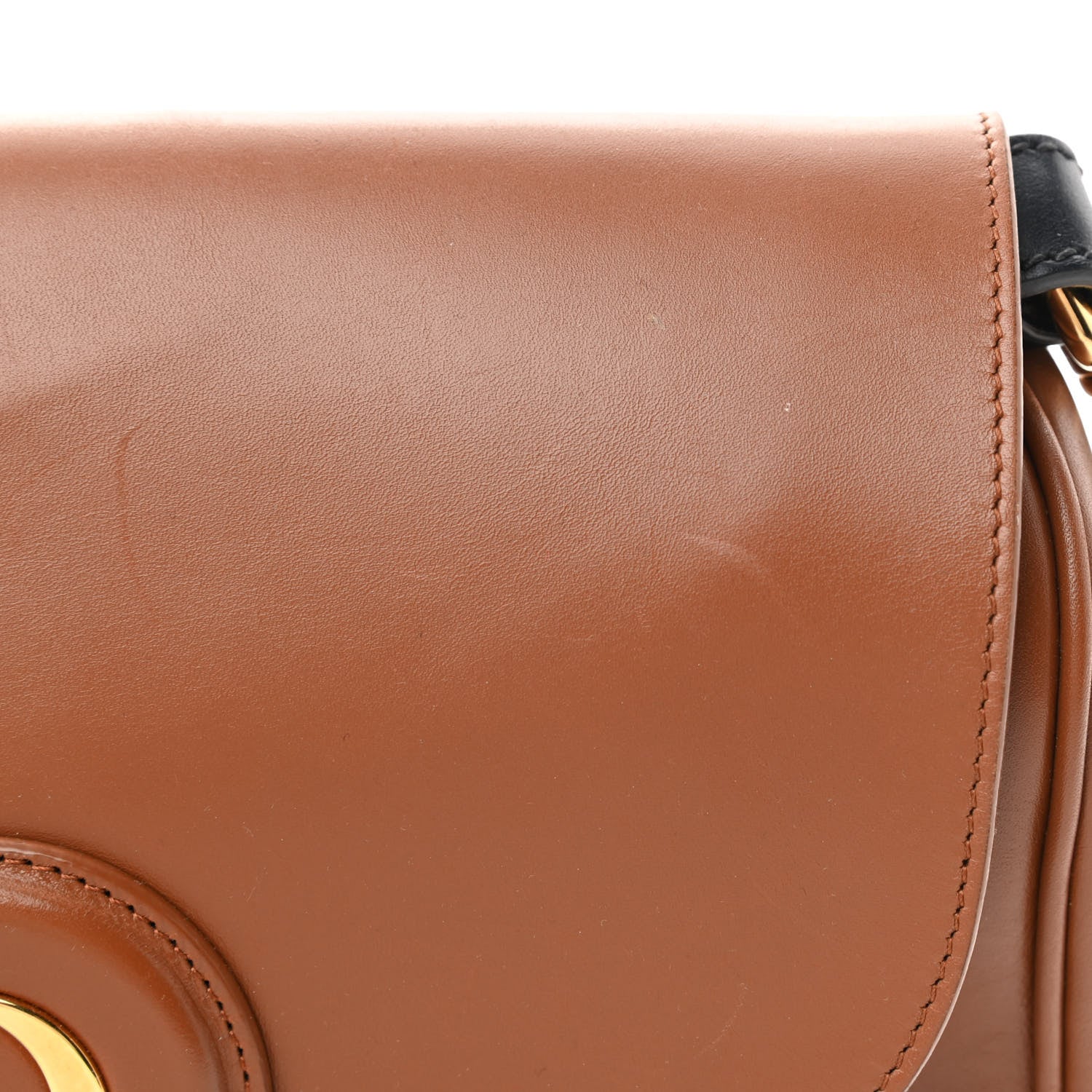 Christian Dior Box Calfskin Large Bobby Flap Dark Tan 12 of 12
