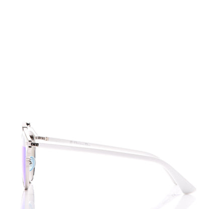 Christian Dior Mirrored So Real Sunglasses Crystal Silver White 3 of 11