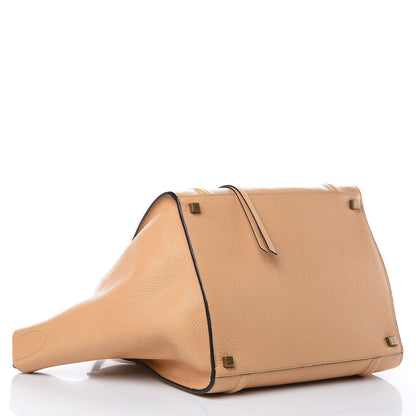 Celine Drummed Calfskin Medium Phantom Luggage Daffodil 4 of 11