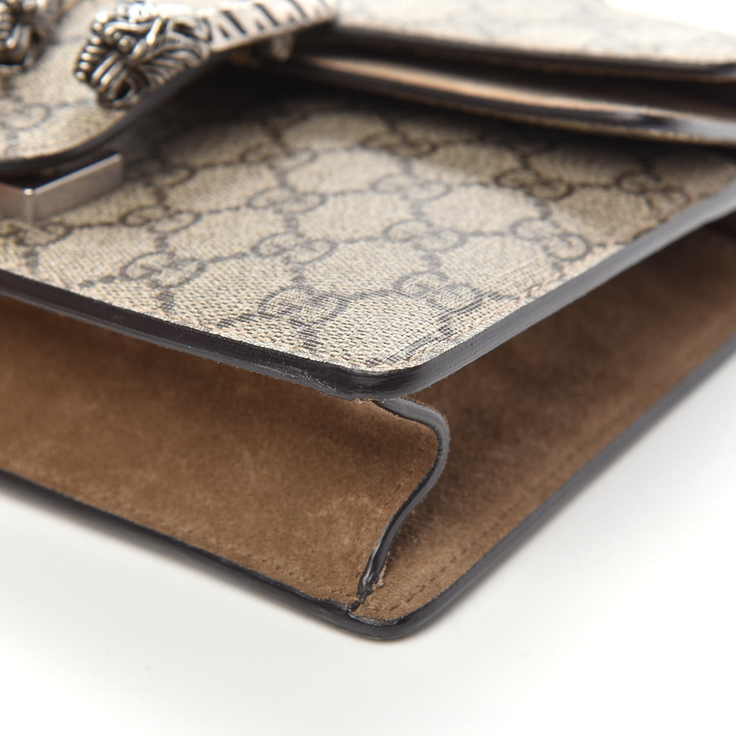 GG Supreme Monogram Mini Dionysus Shoulder Bag Taupe