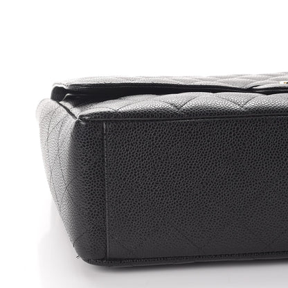 Chanel Caviar Quilted Maxi Double Flap Black 11 of 15
