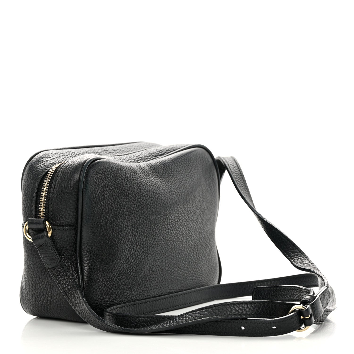 Gucci Pebbled Calfskin Small Soho Disco Bag Black 3 of 23