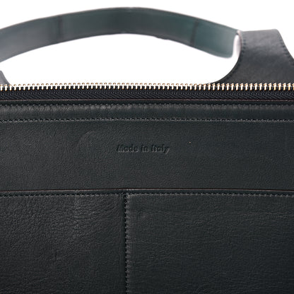Celine Smooth Calfskin Medium Tri-Fold Bag Bottle Green 7 of 10