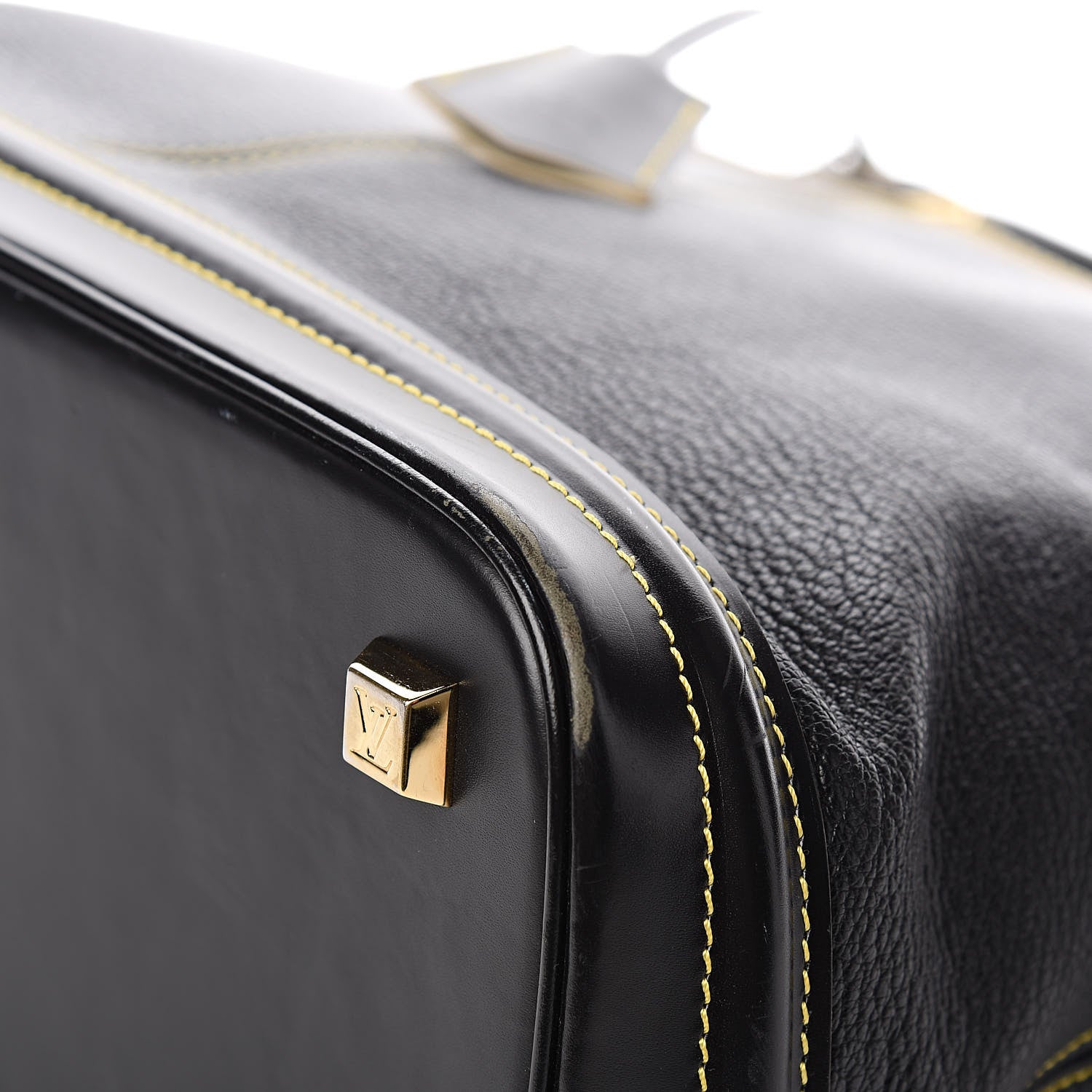 Louis Vuitton Suhali Lockit MM Black 13 of 15