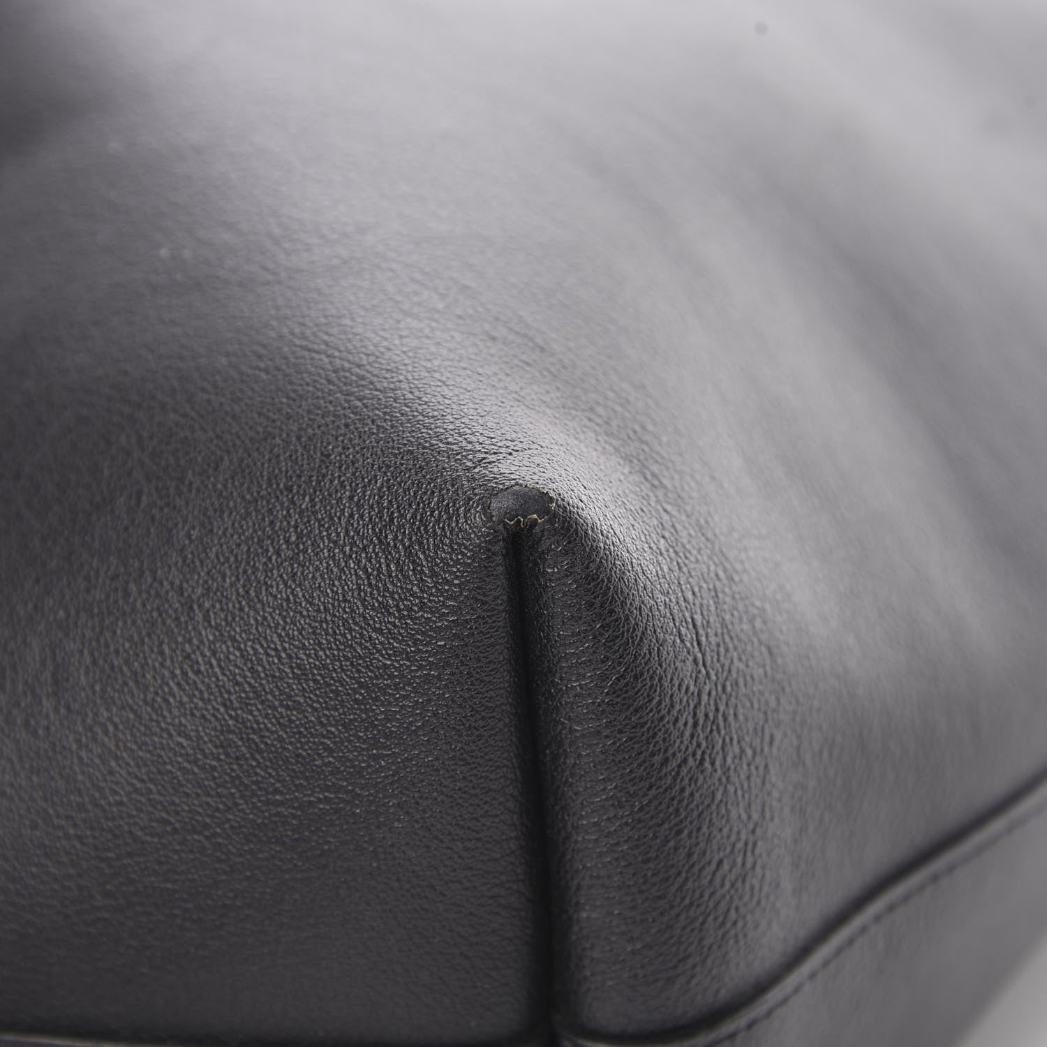 Saint Laurent Calfskin Large Shopping Tote Black 12 of 18