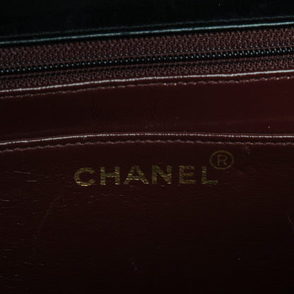 Chanel Lambskin Quilted XL Jumbo Single Flap Black 6 of 11