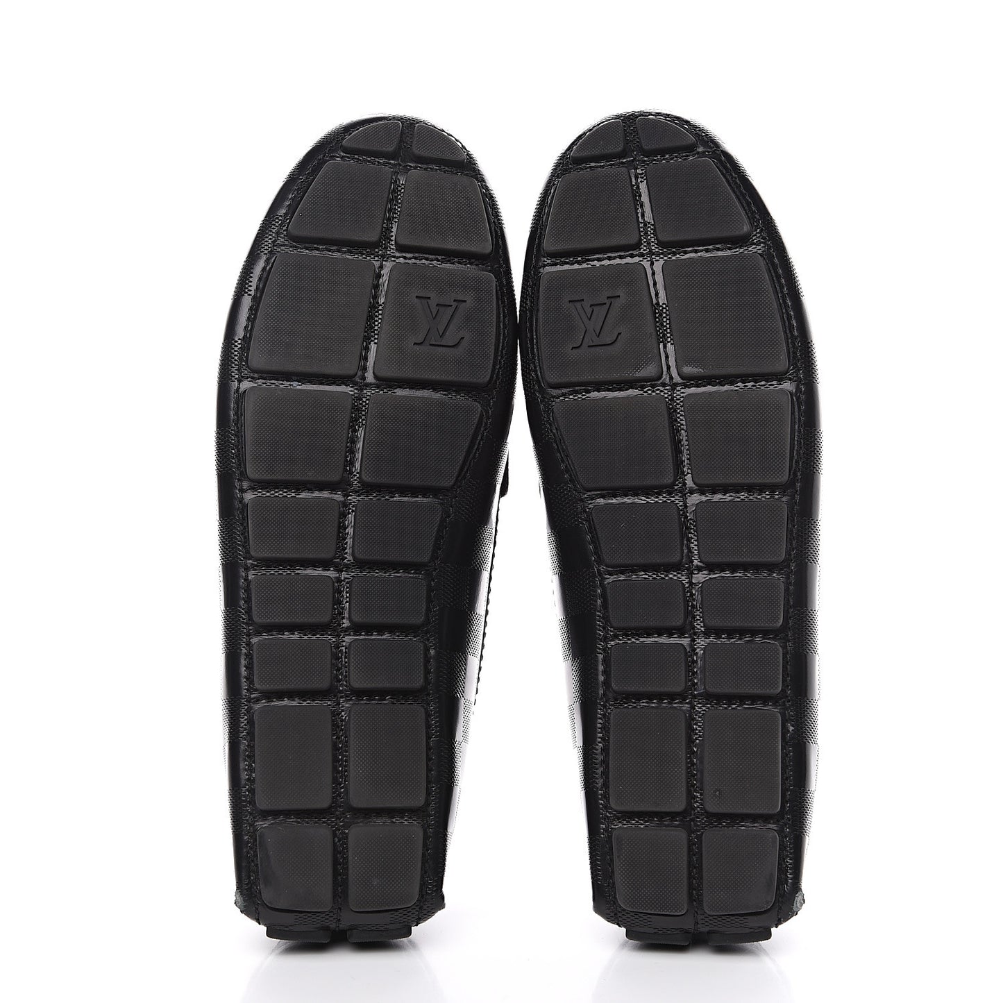 Damier Shade Car Loafer 9 Black