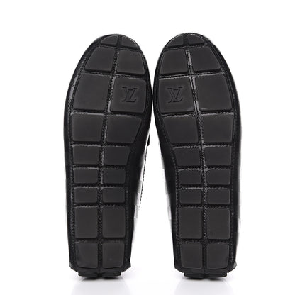 Louis Vuitton Damier Shade Car Loafer 9 Black 5 of 10