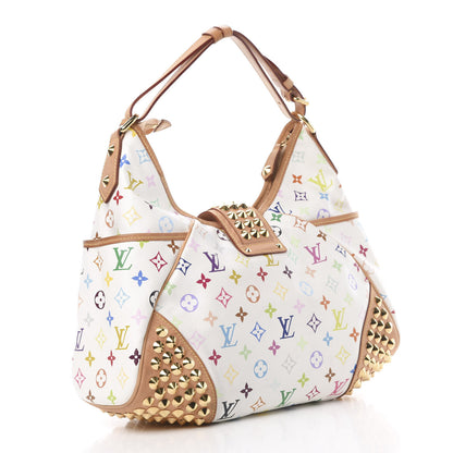 Louis Vuitton Monogram Multicolor Chrissie White 3 of 13