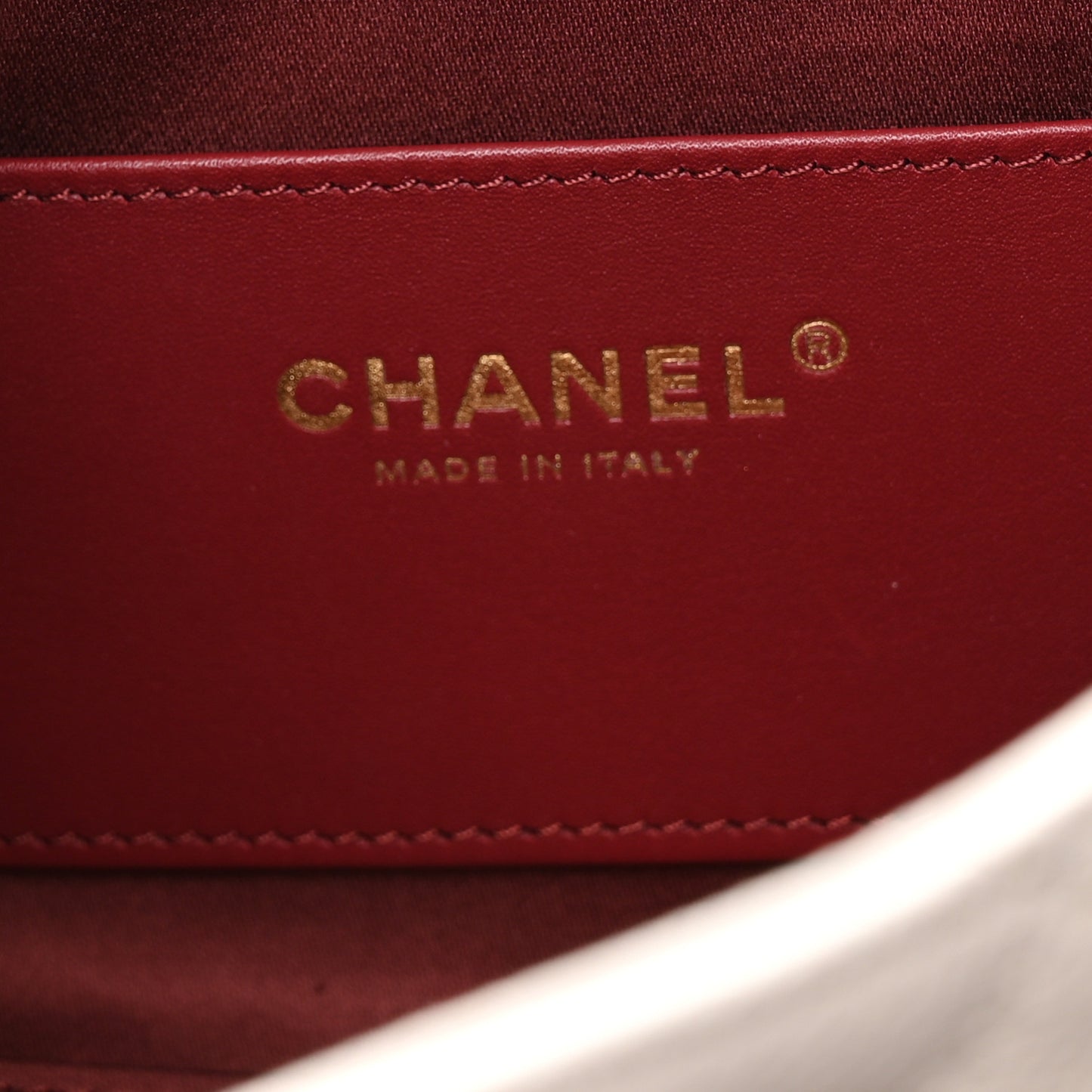 Caviar Quilted Mini Chanel 25 Handbag White