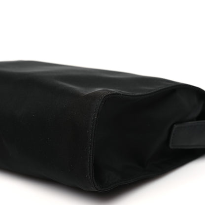 Prada Tessuto Nylon Saffiano Wristlet Black 10 of 10