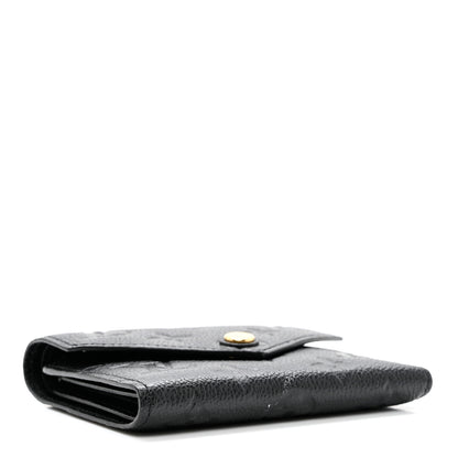 Louis Vuitton Empreinte Victorine Wallet Black 3 of 7