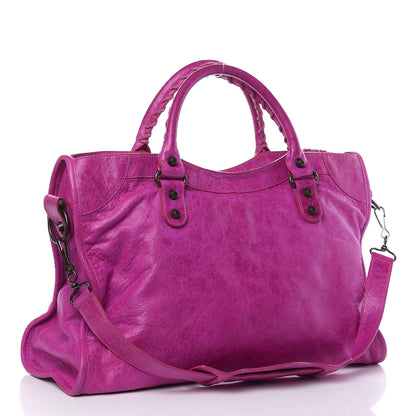 Balenciaga Agneau Classic Hardware City Amethyst 3 of 11