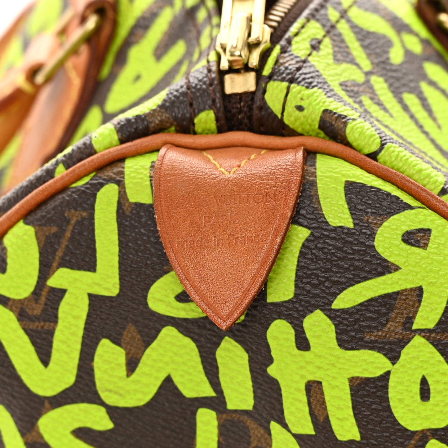 Monogram Graffiti Speedy 30 Green