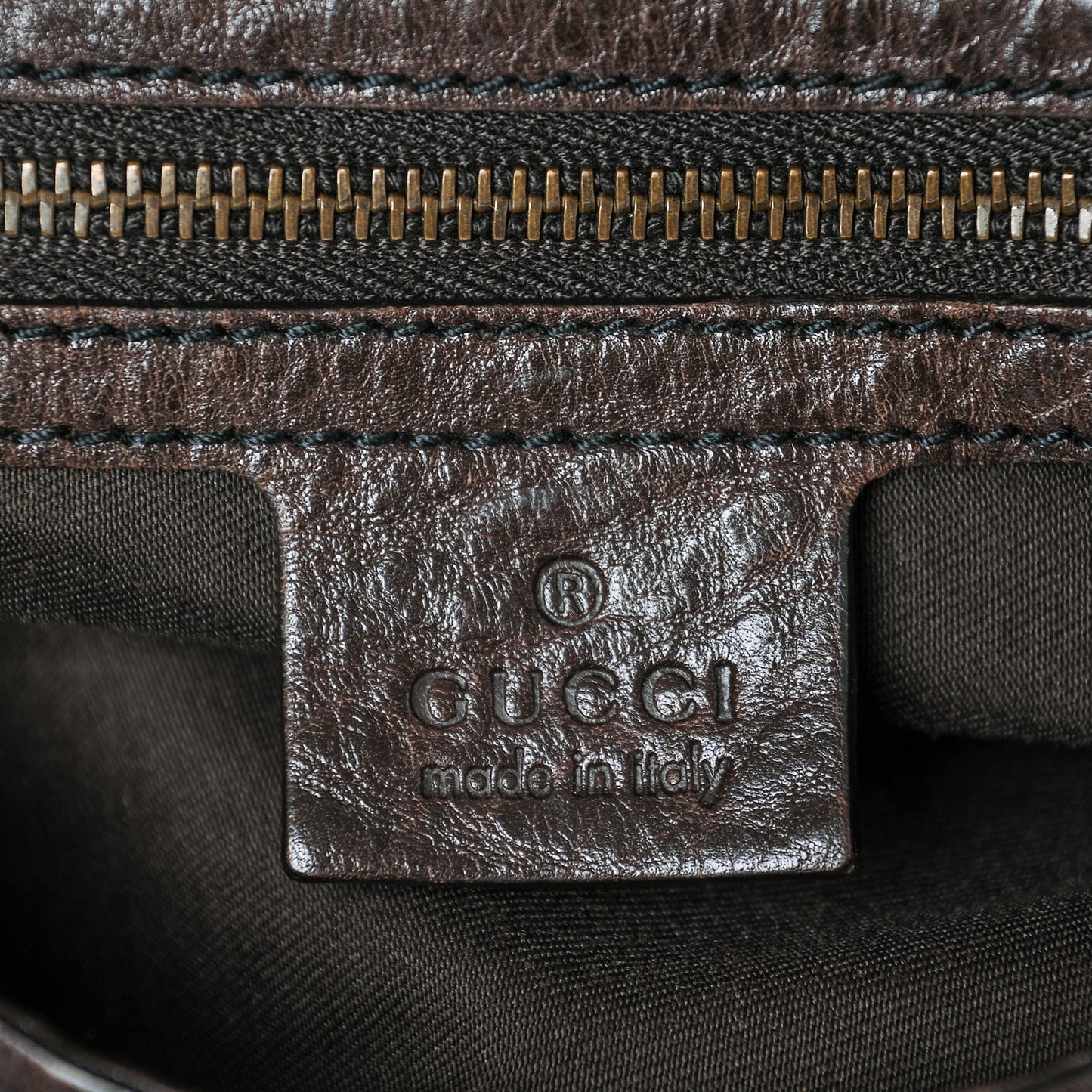 Monogram Large Jockey Hobo Dark Brown