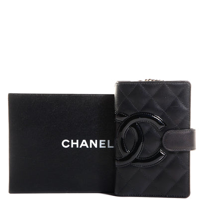 Chanel Calfskin Cambon Zipped Pocket Wallet Black 8 of 8