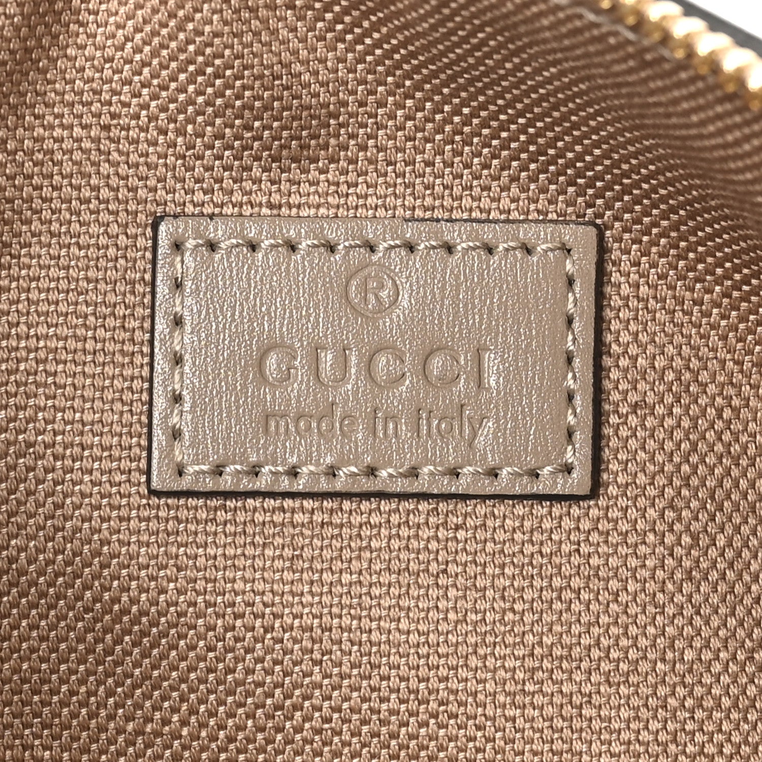 Gucci GG Shadow Monogram Ophidia Top Handle Bowler Bag Taupe 6 of 10