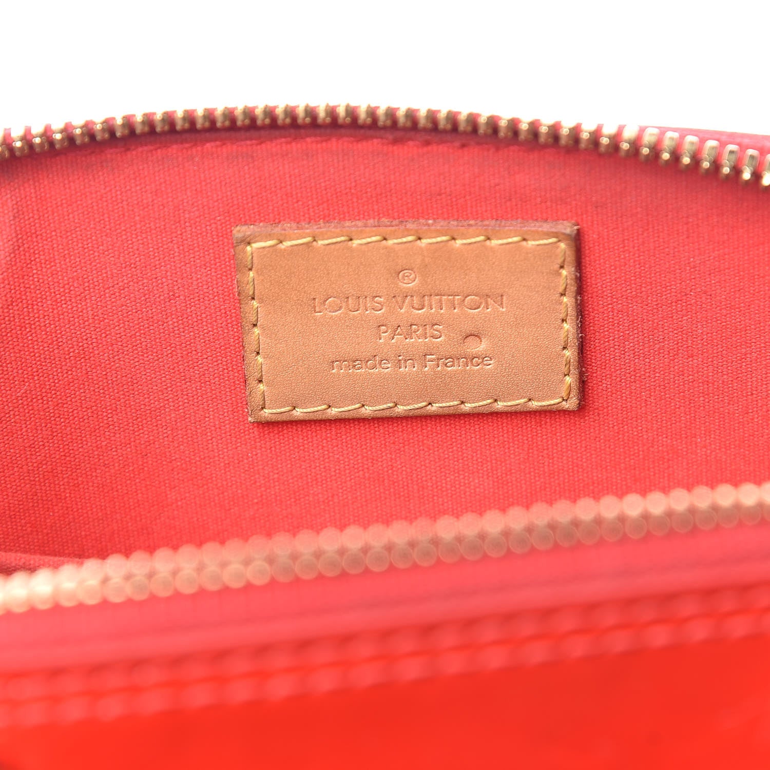 Louis Vuitton Vernis Alma BB Rouge Grenadine 6 of 13