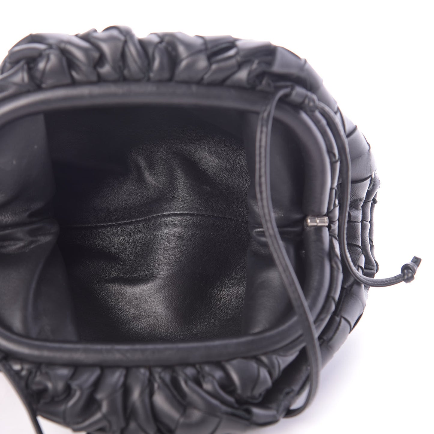 Nappa Intrecciato The Mini Pouch Black