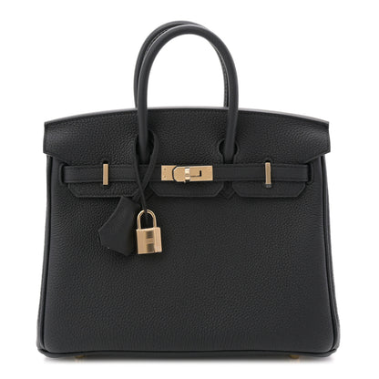 Hermes Togo Birkin 25 Black 1 of 11