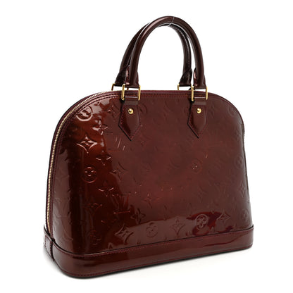 Louis Vuitton Vernis Alma PM Amarante 2 of 9
