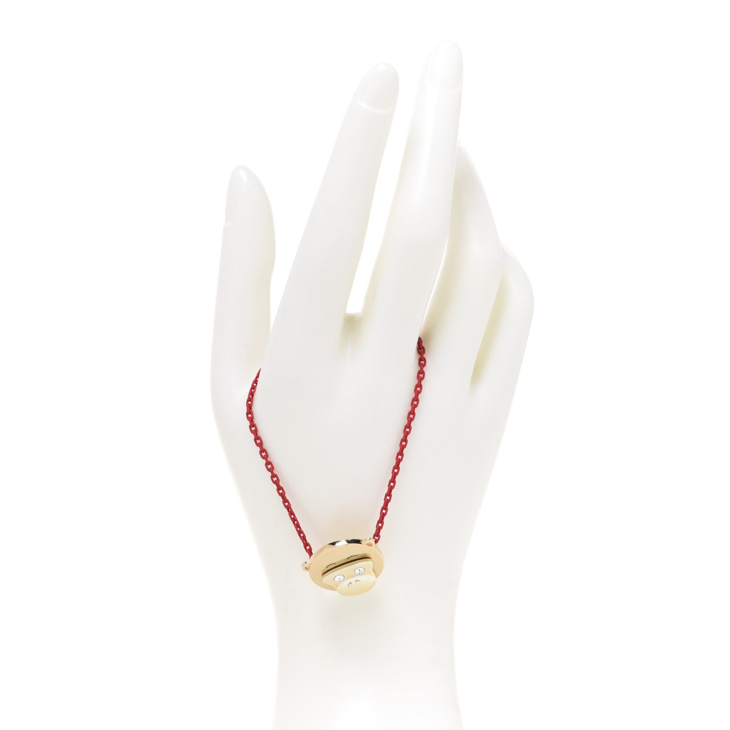 Crystal Diorelita Chinese New Year Monkey Bracelet Red