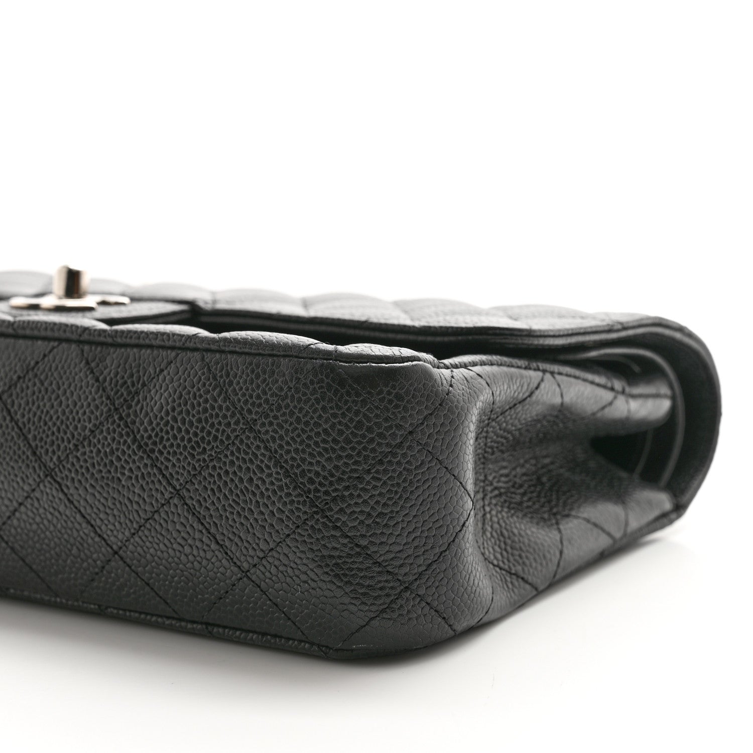 Chanel Caviar Quilted Medium Double Flap Black 11 of 11