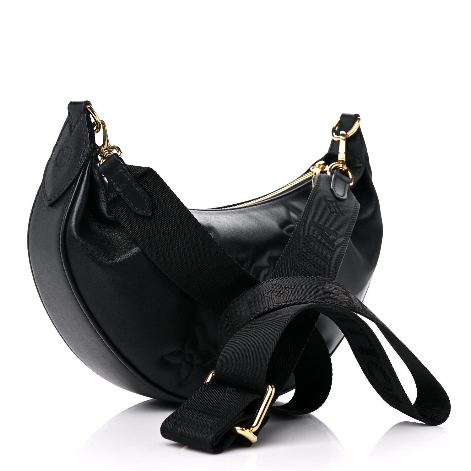 Louis Vuitton Calfskin Bubblegram Over The Moon Black 2 of 9