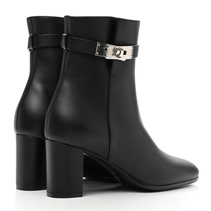 Hermes Calfskin Saint Germain Ankle Boots 36 Black 4 of 8